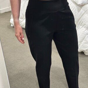 Athleta Black Jogger Pants | Size 4 | Sleek Stretchy Work-From-Home & Travel Pan